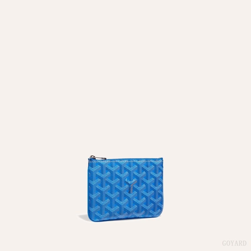 Goyard SÉNAT MINI WALLET 青 | LCHO2538