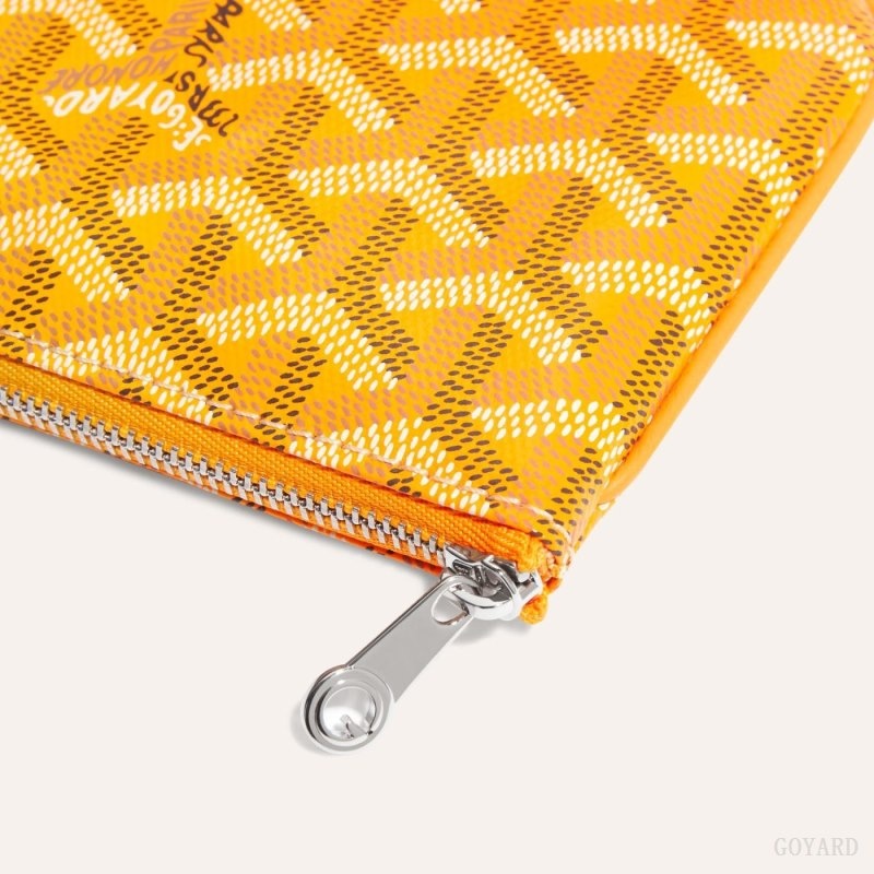 Goyard SÉNAT MINI WALLET 黄色 | LIIM6292