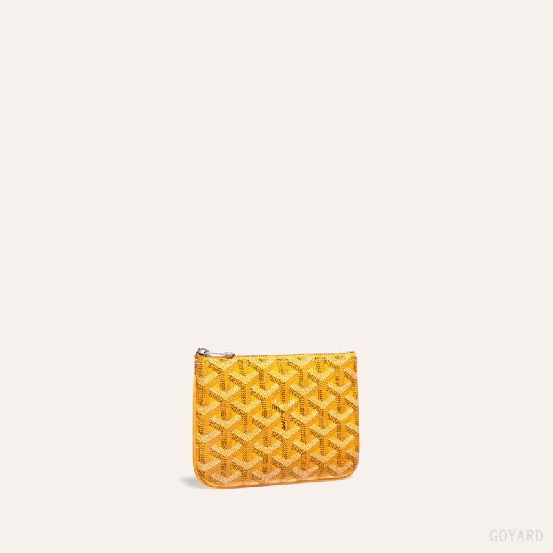 Goyard SÉNAT MINI WALLET 黄色 | LIIM6292