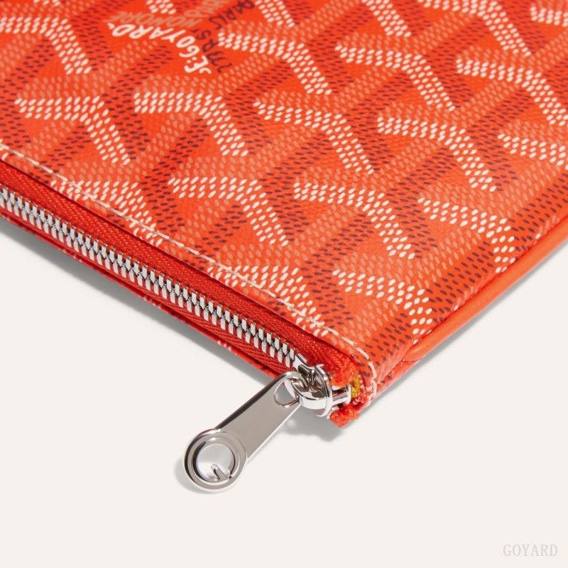 Goyard SÉNAT MINI WALLET オレンジ | QFKE7861