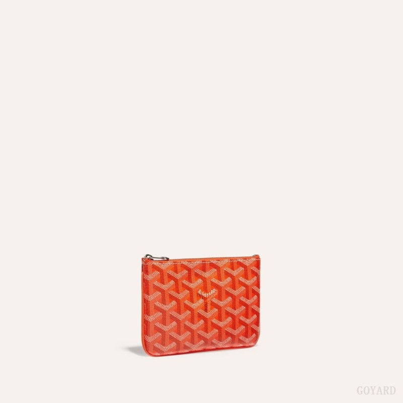 Goyard SÉNAT MINI WALLET オレンジ | QFKE7861