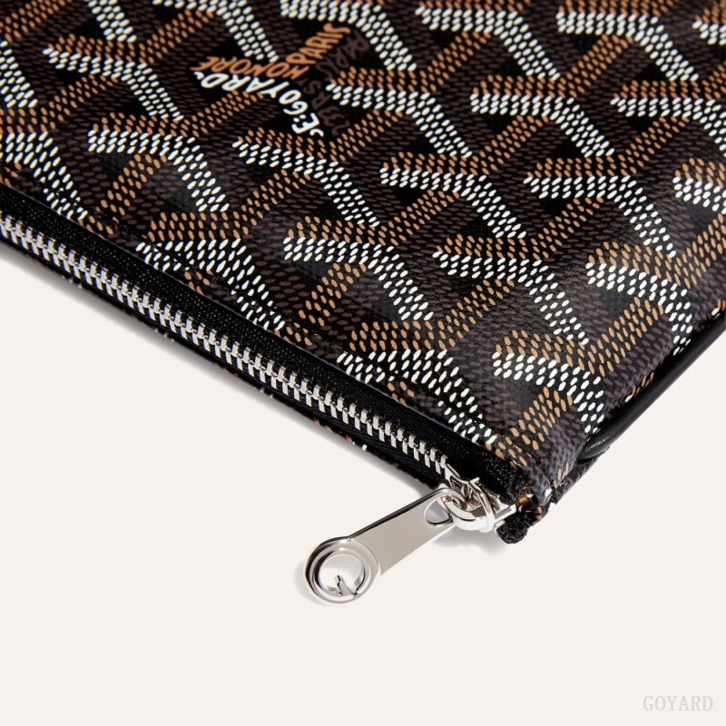 Goyard SÉNAT MINI WALLET 黒 | WRAF0638