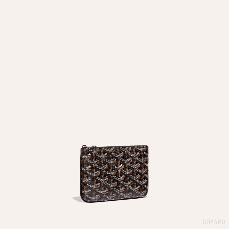 Goyard SÉNAT MINI WALLET 黒 | WRAF0638