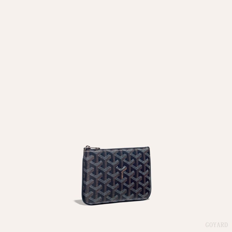 Goyard SÉNAT MINI WALLET ネイビー 青 | XQIZ9174