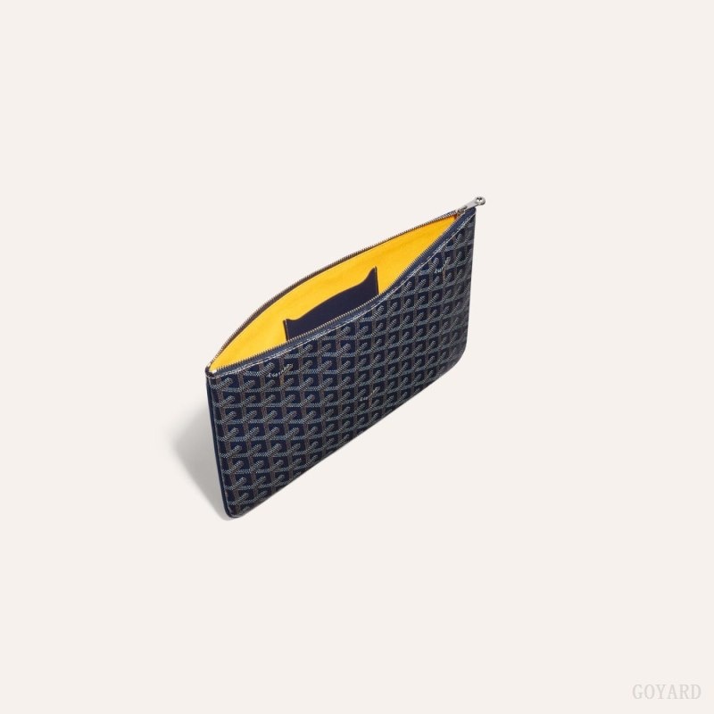 Goyard SÉNAT MM POCKET ネイビー 青 | JBLS6683