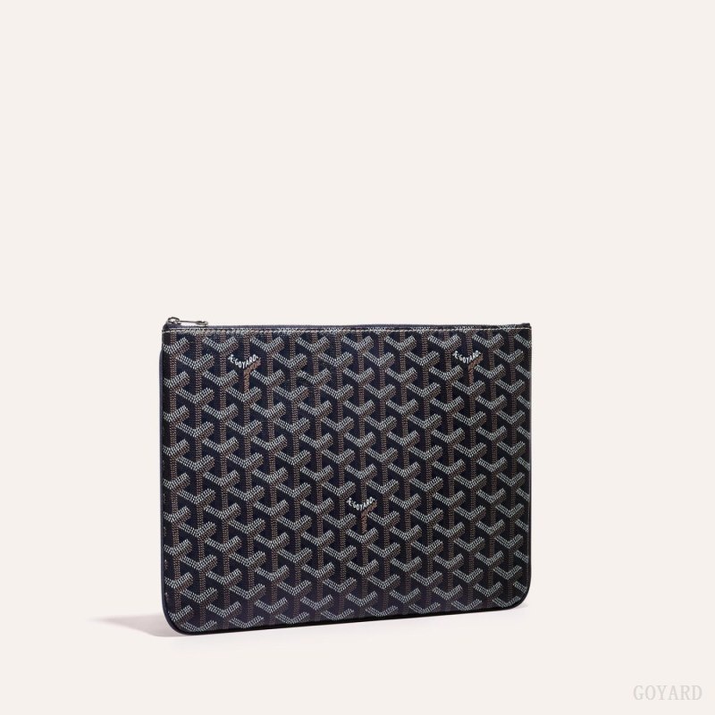 Goyard SÉNAT MM POCKET ネイビー 青 | JBLS6683