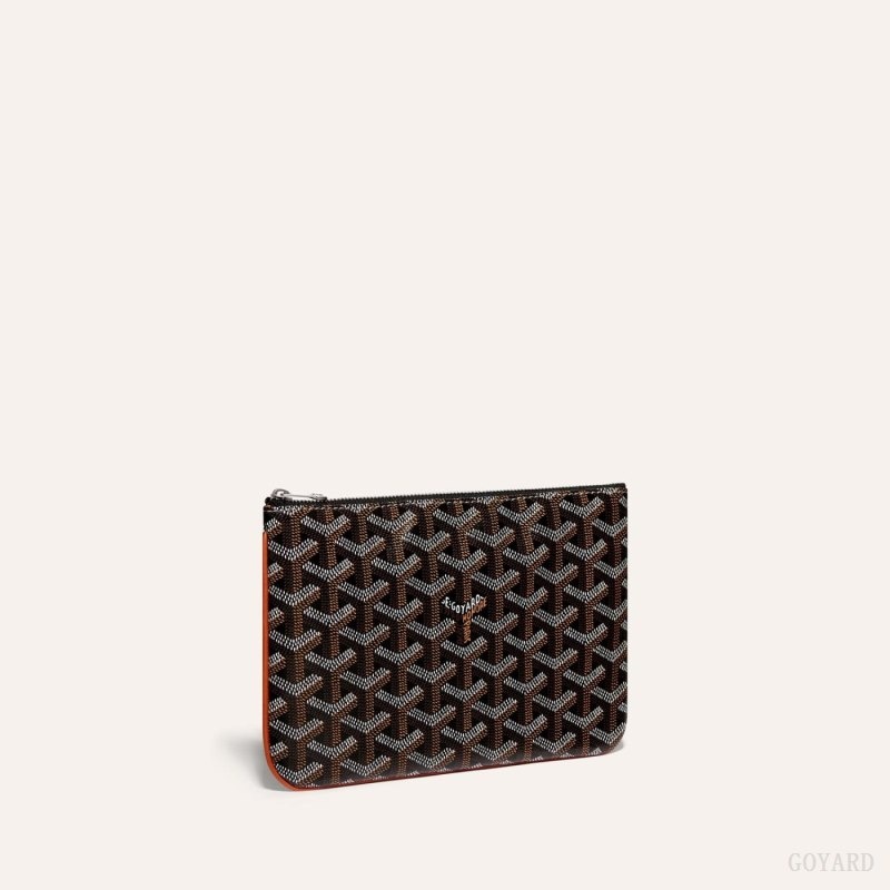 Goyard SÉNAT PM POCKET 黒 ブラウン | AAVY2020