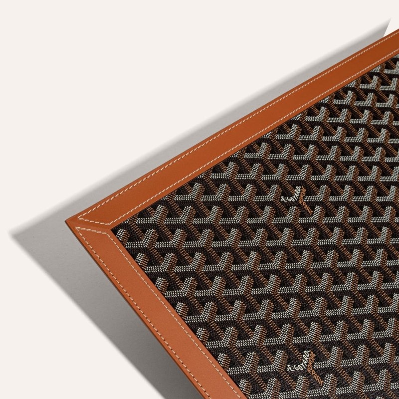 Goyard SOUS-MAIN DESK PAD 黒 ブラウン | ZATK5645