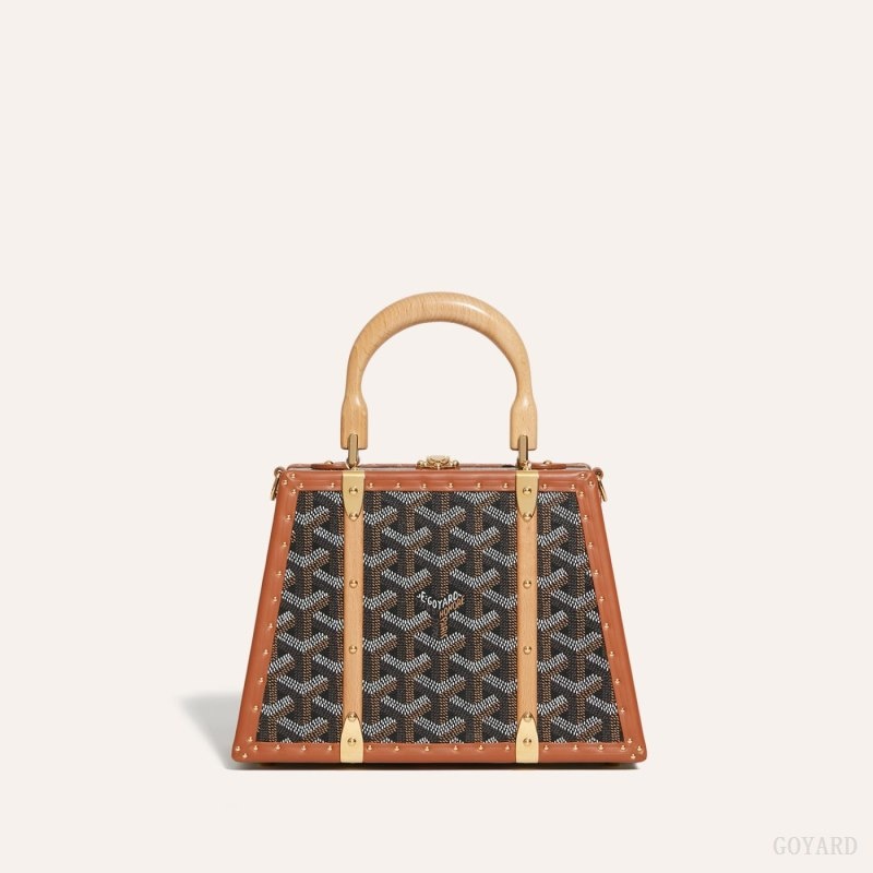 Goyard Saïgon Mini Trunk Bag 黒 ブラウン | VSPT6175