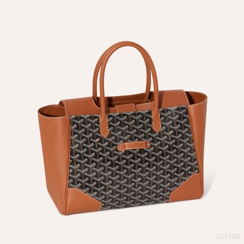 Goyard Saïgon tote bag 黒 ブラウン | WTYH5164