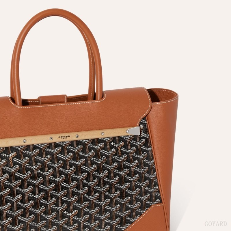 Goyard Saïgon tote bag 黒 ブラウン | WTYH5164