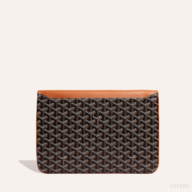 Goyard Sainte-Marie GM Clutch 黒 ブラウン | YACJ4632