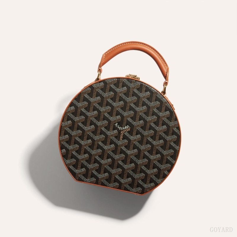 Goyard THE ALTO HATBOX TRUNK BAG 黒 ブラウン | WMWB7612