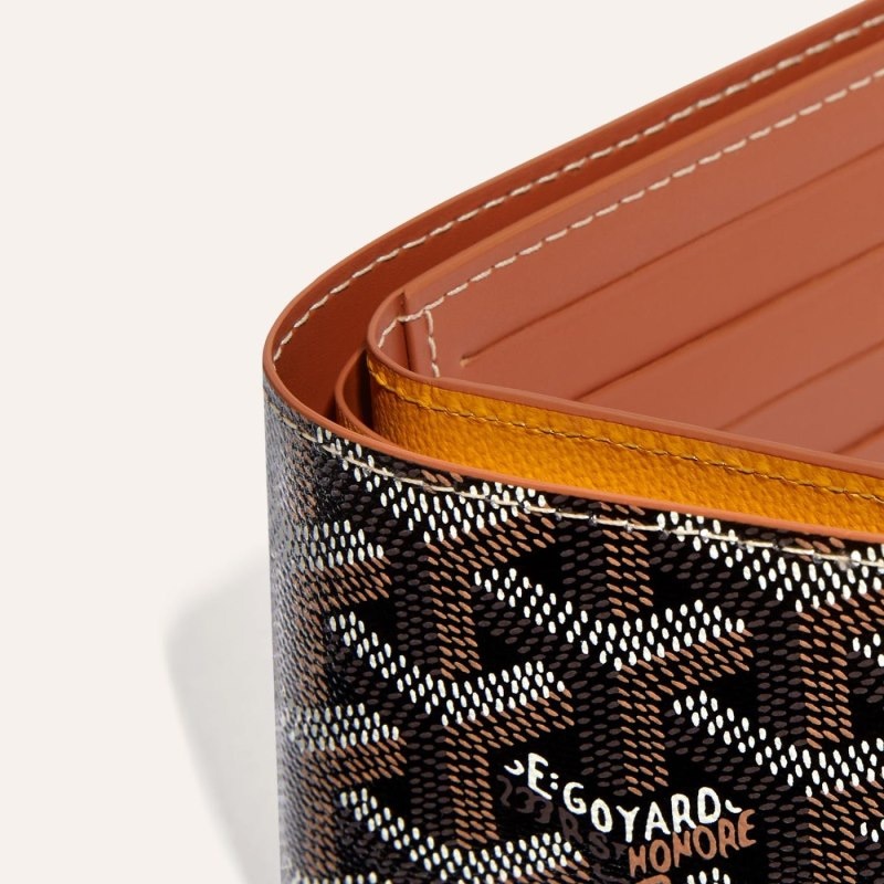 Goyard VICTOIRE WALLET 黒 ブラウン | UJYZ8389