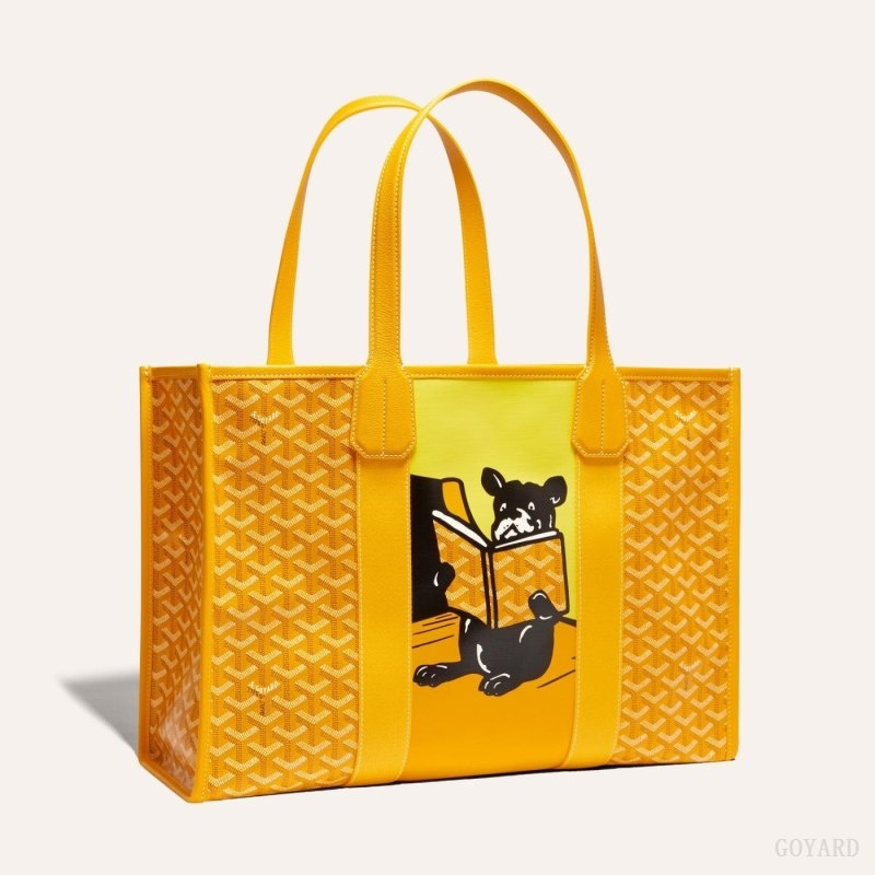 Goyard VILLETTE TOTE BAG 黄色 | JIJL7131