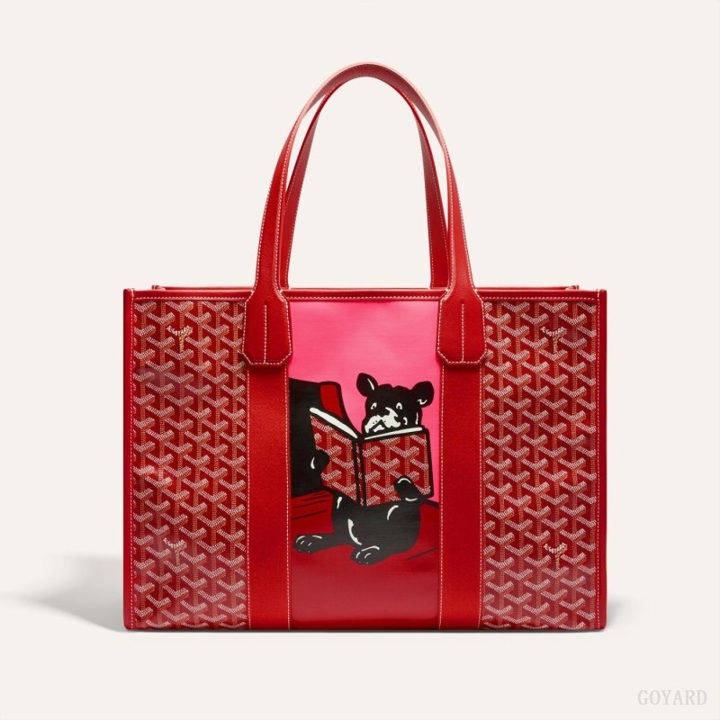 Goyard VILLETTE TOTE BAG 赤 | OOCX3843