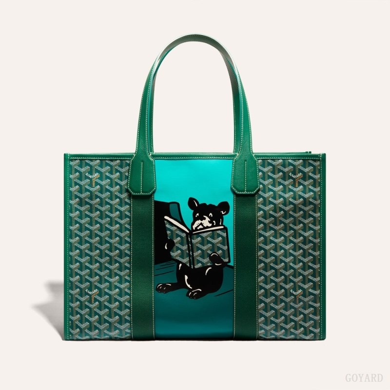 Goyard VILLETTE TOTE BAG 緑 | ZMEY6937