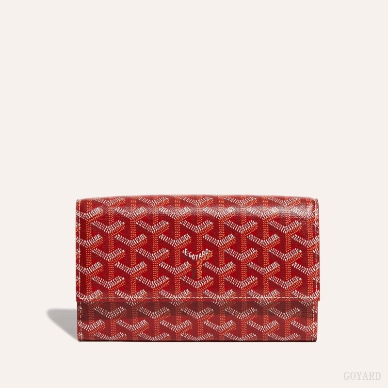 Goyard Varenne Continental Wallet 赤 | EGJW5928