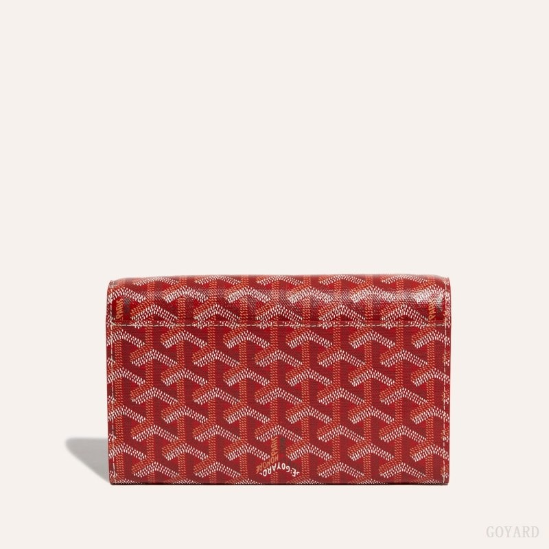 Goyard Varenne Continental Wallet 赤 | EGJW5928