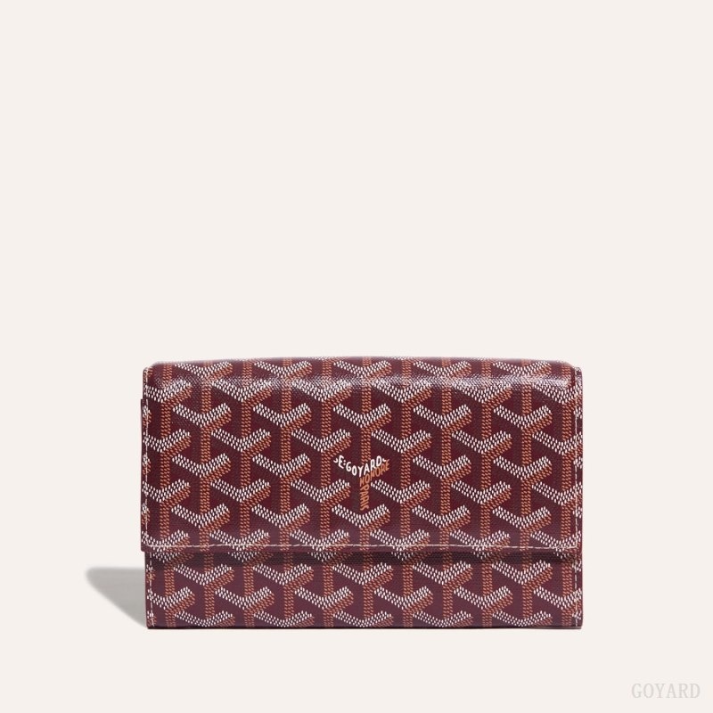 Goyard Varenne Continental Wallet ボルドー | IZKG6551