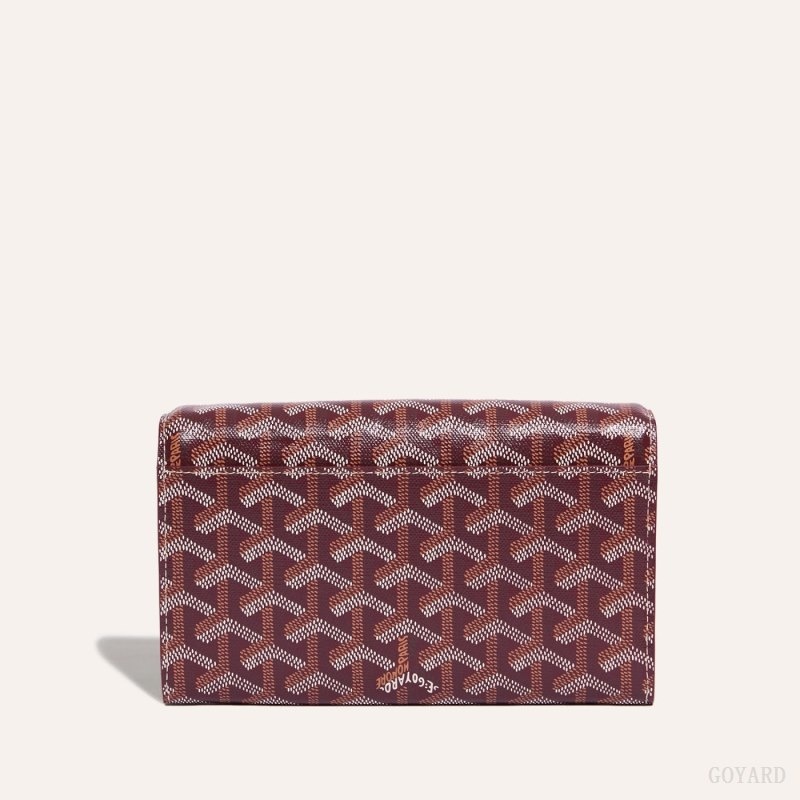 Goyard Varenne Continental Wallet ボルドー | IZKG6551