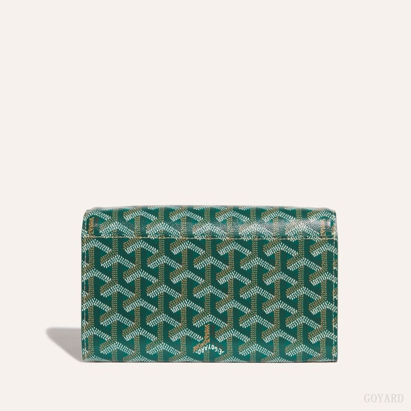 Goyard Varenne Continental Wallet 緑 | LIQP4319