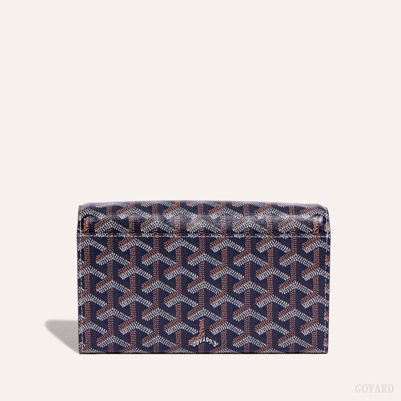 Goyard Varenne Continental Wallet ネイビー 青 | QLLU1431