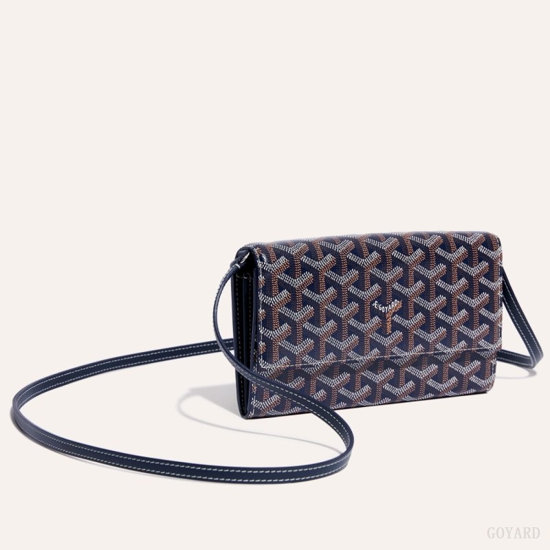 Goyard Varenne Continental Wallet ネイビー 青 | QLLU1431