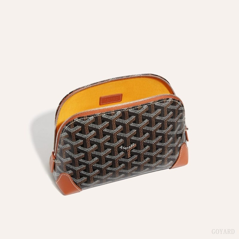 Goyard Vendôme Cosmetic Pouch 黒 ブラウン | WBVX8642