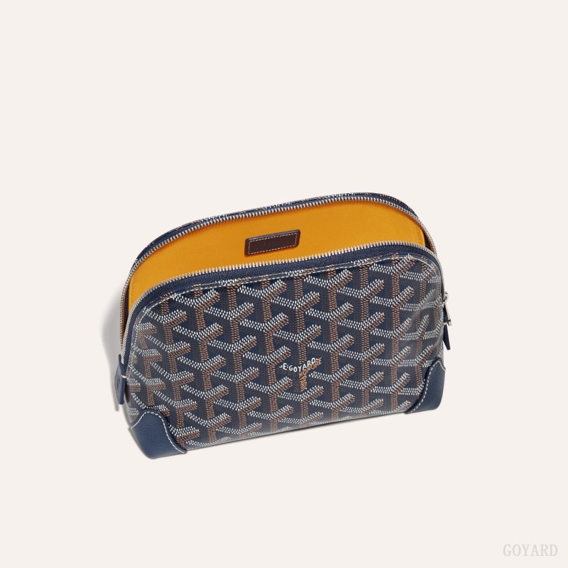 Goyard Vendôme Cosmetic Pouch ネイビー 青 | XXJW6100