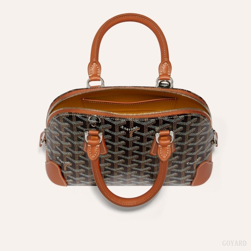 Goyard Vendôme Mini Bag 黒 ブラウン | QDOF6267