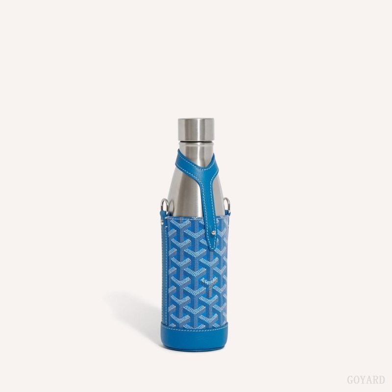 Goyard Yonne MM Case & Flask 青 | DUEX9114