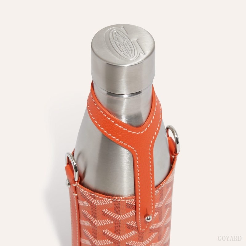 Goyard Yonne MM Case & Flask オレンジ | SZTJ0934